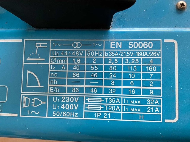 Welco turbo 190 mig lasapparaat - afbeelding 4 van  4