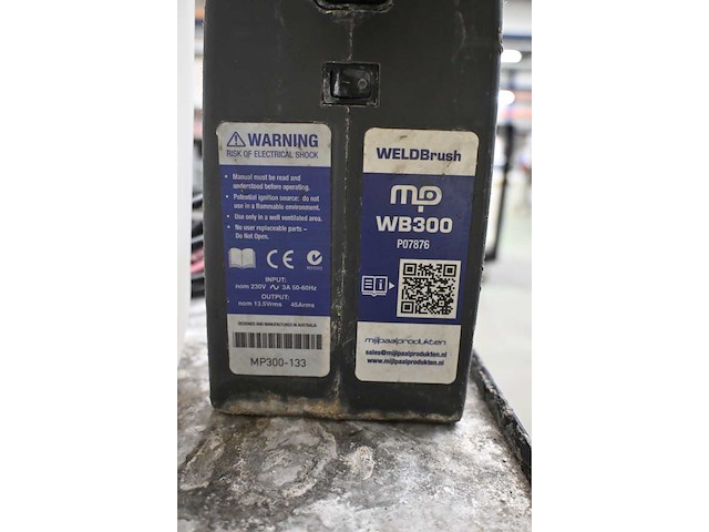 Weldbrush 300 lasnaad reiniger - afbeelding 5 van  5