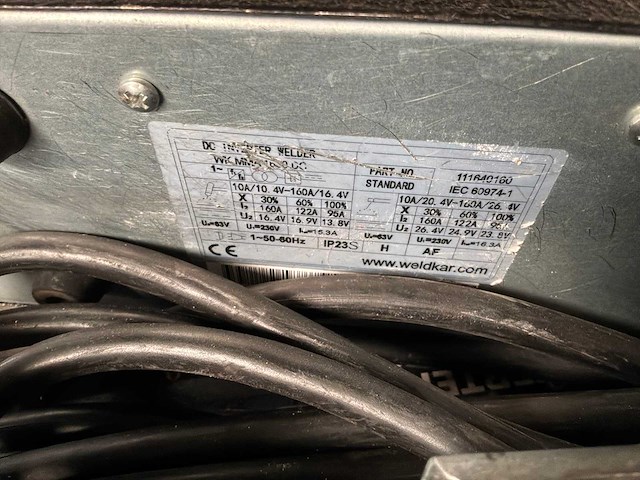 Weldkar 1360 dc elektrode lasapparaat - afbeelding 1 van  5