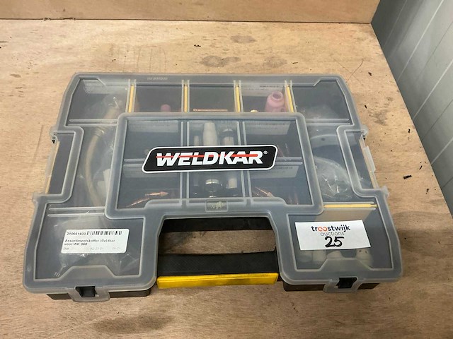 Weldkar lastoebehoren assortimentskoffer - afbeelding 4 van  4