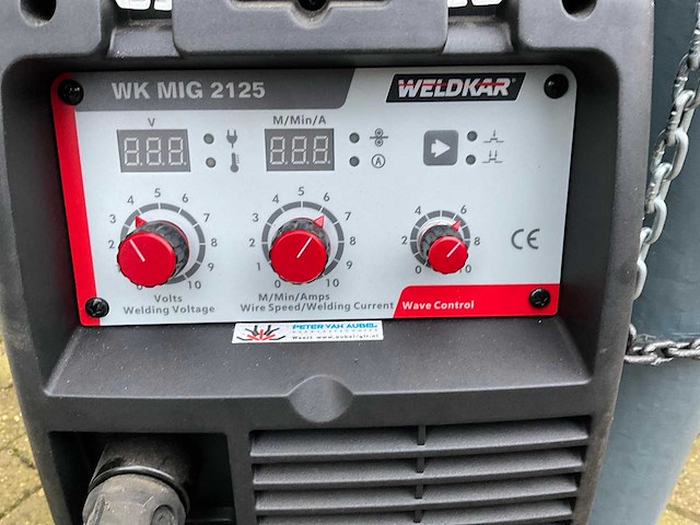 Weldkar wk mig 2125 mig lasapparaat - afbeelding 5 van  6