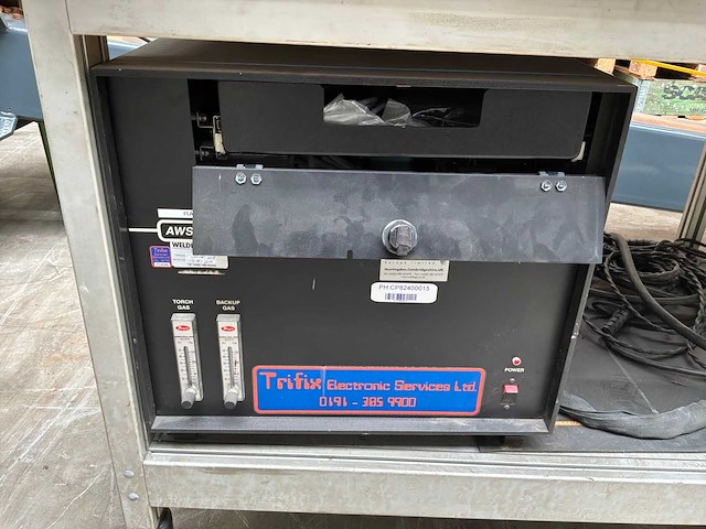 Weldlogic aws-200n geautomatiseerd tig-lasstation - afbeelding 10 van  18