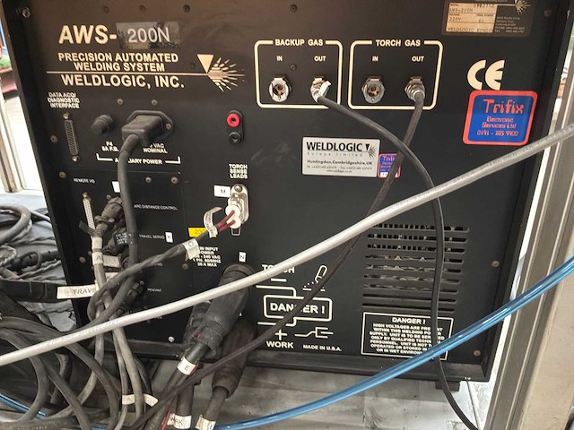 Weldlogic aws-200n geautomatiseerd tig-lasstation - afbeelding 12 van  18