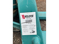 Weldon e1500 cross palletwagen - 2ton - afbeelding 5 van  8