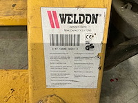 Weldon q2500t hand hydraulische palletwagen - afbeelding 3 van  4