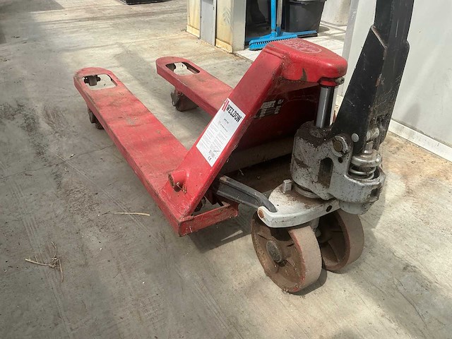 Weldon qpe100 hand hydraulische palletwagen - afbeelding 5 van  7