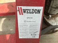 Weldon qpe100 hand hydraulische palletwagen - afbeelding 6 van  7