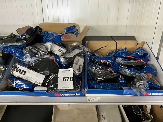 Weldsafe partij veiligheidsbril - afbeelding 5 van  7