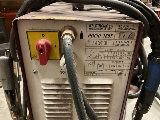 Weldtronic pocki 185t tig-lasapparaat - afbeelding 5 van  5