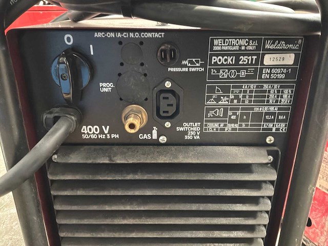 Weldtronic pocki 25t lasmachines - afbeelding 3 van  3