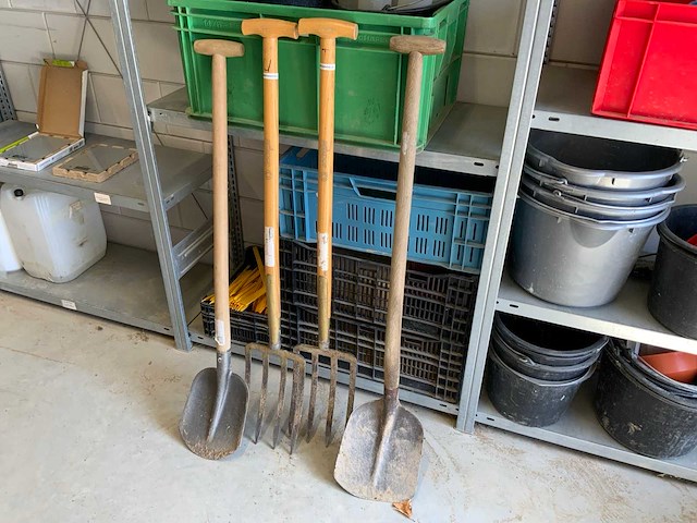 Welkoop tuingereedschap (4x) - afbeelding 1 van  3