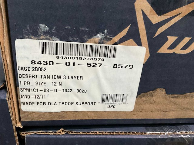 Wellco 12n combat boot with intermediate (68x) - afbeelding 4 van  5