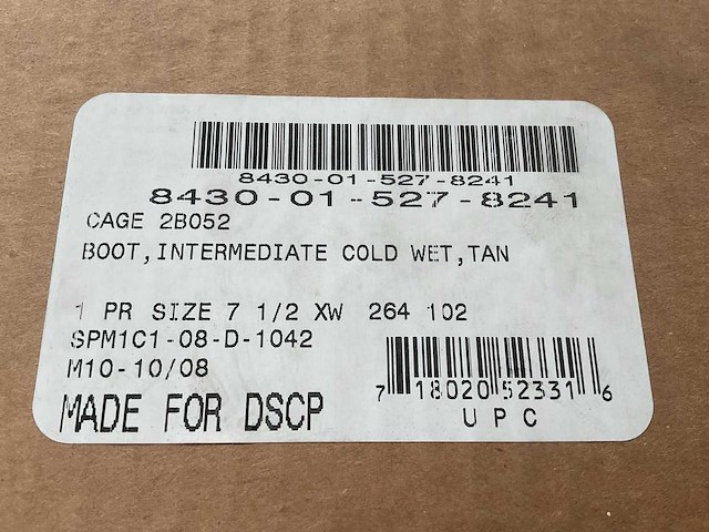 Wellco tan cold weather boot - afbeelding 5 van  5
