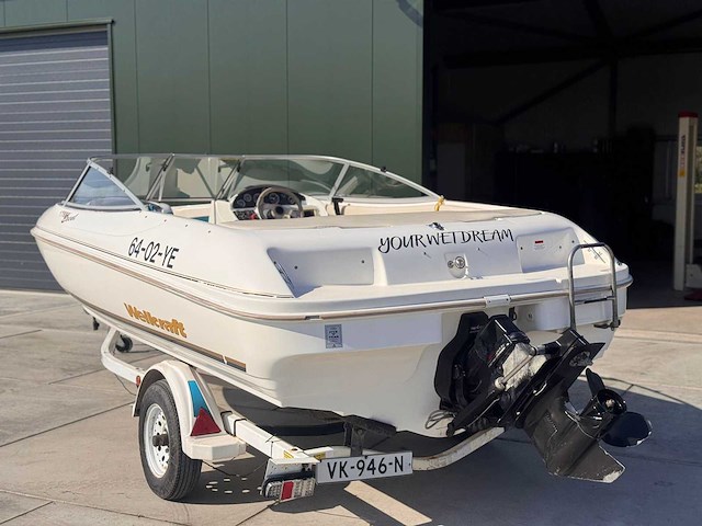 Wellcraft excel 175 speedboot met trailer - afbeelding 13 van  13