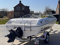 Wellcraft excel 175 speedboot met trailer - afbeelding 3 van  6