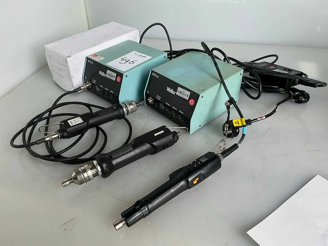 Weller - wts a - electrische torque schroevendraaier (2x) - afbeelding 1 van  6
