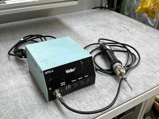 Weller - wts a - electrische torque schroevendraaier - afbeelding 1 van  4