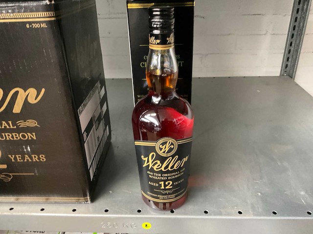 Weller fles bourbon 12 years old (6x) - afbeelding 2 van  4