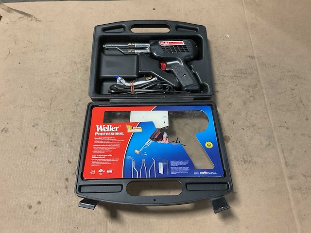 Weller heavy duty soldering gun kit - afbeelding 1 van  4