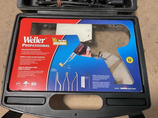 Weller heavy duty soldering gun kit - afbeelding 3 van  4