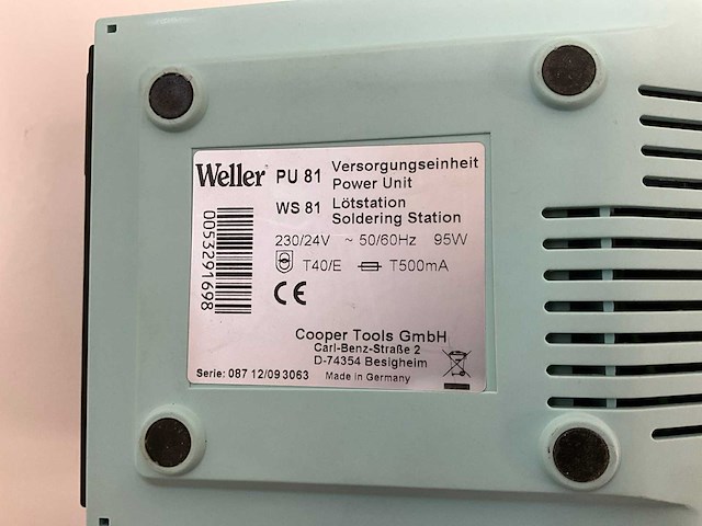 Weller pu 81 soldeerstation (6x) - afbeelding 7 van  7