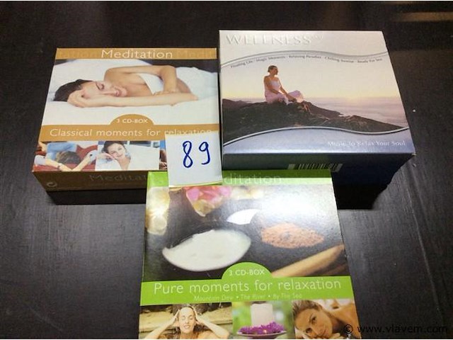 Wellness / meditatie cd's - afbeelding 1 van  3