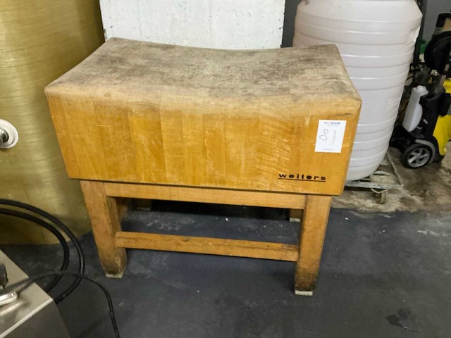 Welters slagers hakblok - afbeelding 2 van  3