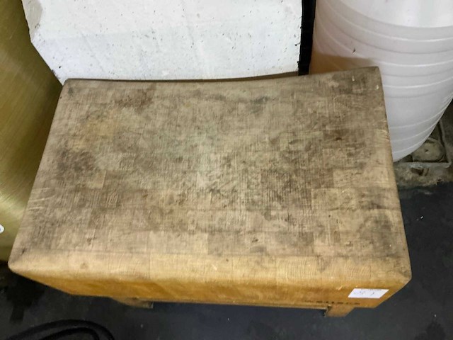 Welters slagers hakblok - afbeelding 3 van  3