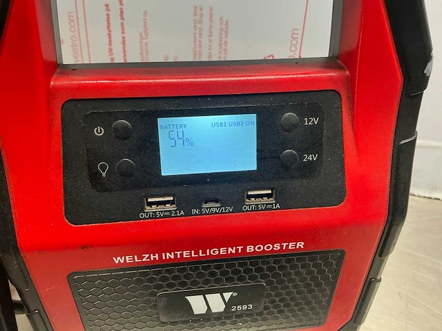 Welzh w2593 powerbank startbooster - afbeelding 6 van  6