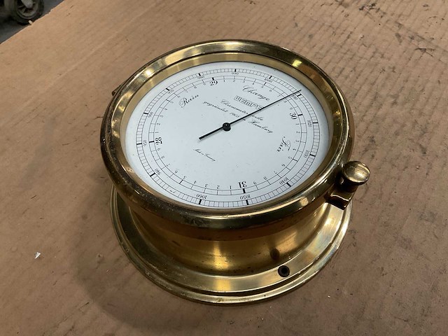 Wempe vintage marine barometer - afbeelding 1 van  3