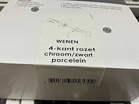 Wenen 4-kant rozet deurbeslag (158x) - afbeelding 3 van  3