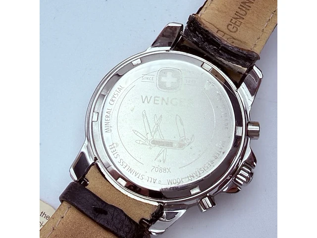 Wenger swiss 7088x chronograaf herenorloge - afbeelding 5 van  6