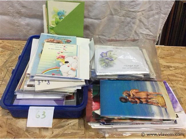 Wenskaarten / doodsprentjes nieuw - afbeelding 1 van  1