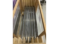 Wentex pipe & drape ligger met houten trolley (55x) - afbeelding 3 van  4