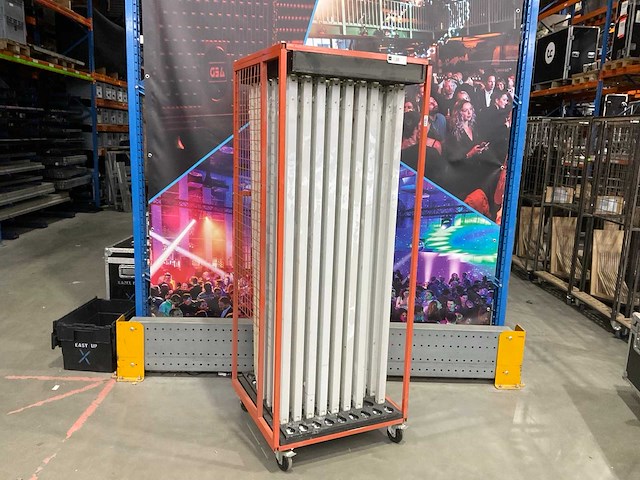 Wentex pipe & drape ligger met trolley (62x) - afbeelding 1 van  4