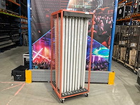 Wentex pipe & drape ligger met trolley (62x) - afbeelding 1 van  4