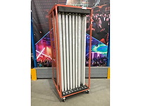 Wentex pipe & drape ligger met trolley (62x) - afbeelding 2 van  4