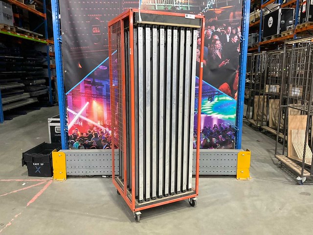 Wentex pipe & drape ligger met trolley (72x) - afbeelding 1 van  4