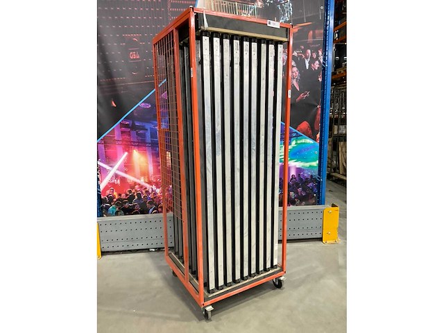 Wentex pipe & drape ligger met trolley (72x) - afbeelding 2 van  4