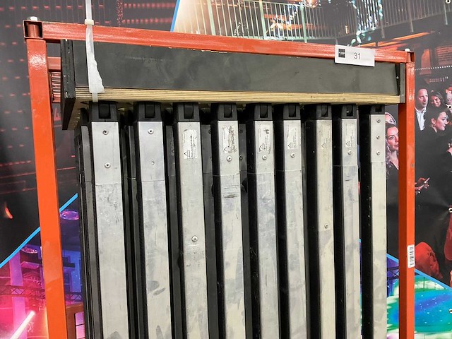 Wentex pipe & drape ligger met trolley (72x) - afbeelding 3 van  4