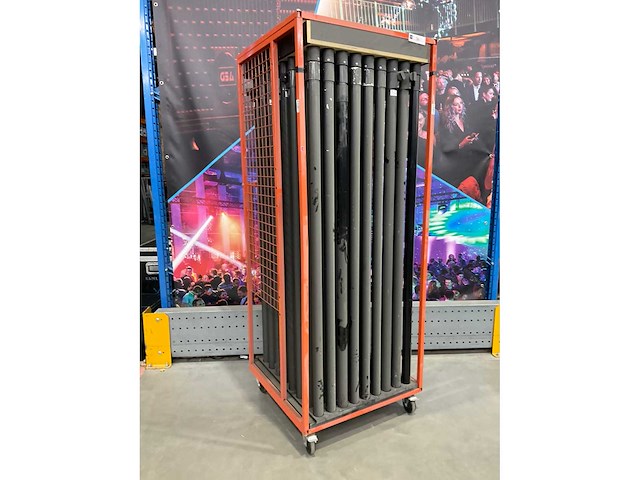 Wentex pipe & drape staander met trolley (72x) - afbeelding 2 van  5