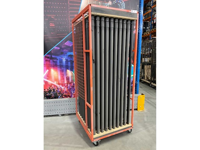 Wentex pipe & drape staander met trolley (90x) - afbeelding 4 van  4