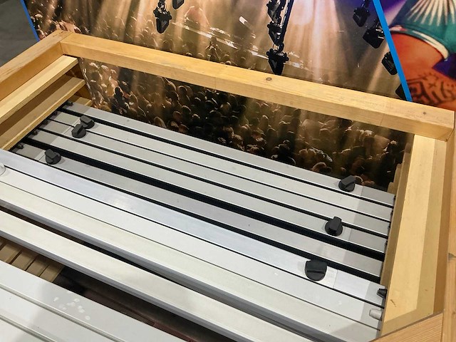 Wentex pipe & drape telescopische ligger (118 - 174 cm) (21x) - afbeelding 2 van  3