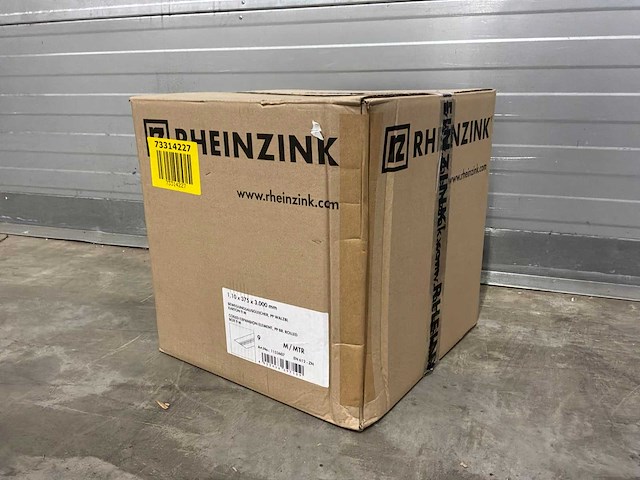 Wentzel expansieband 1.1x375mm tbv zinken hwa goot rol a 3m (3x) - afbeelding 9 van  9