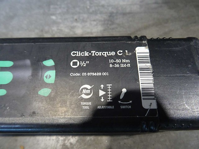 Wera - click-torque c 1 - momentsleutel 10-50nm - afbeelding 2 van  2