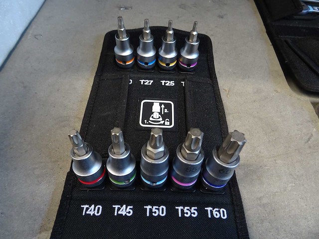 Wera - dopsleutel-bitinzetset - afbeelding 1 van  1