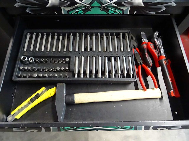 Wera - gereedschapswagen met inhoud - afbeelding 6 van  9