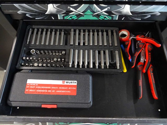 Wera - gereedschapswagen met inhoud - afbeelding 5 van  8