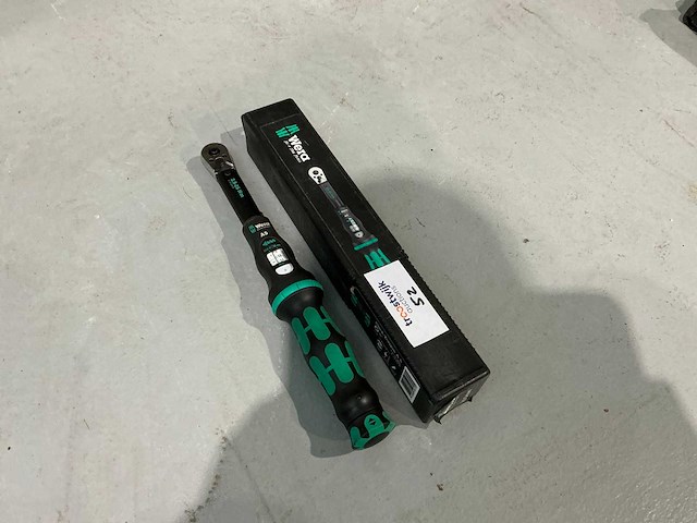 Wera click torque a5 momentsleutel - afbeelding 1 van  3