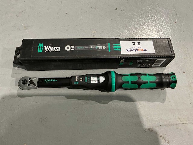 Wera click torque a5 momentsleutel - afbeelding 2 van  3